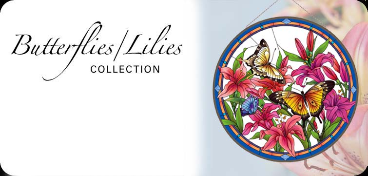 Butterflies Lilies Collection