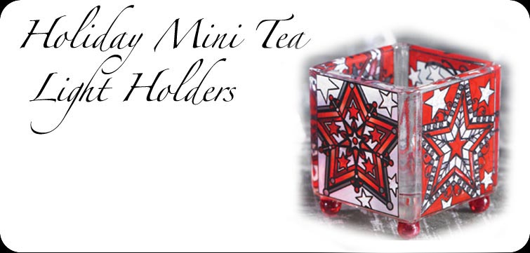 Holiday Mini Tea Light Holders