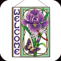 Art Panels-AP146R-Purple Iris//Welcome - Purple Iris//Welcome