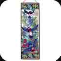 Art Panel-AP248R-Hummingbird Tapestry/May the God of Hope? Rom 15:13 - Hummingbird Tapestry/May the God of Hope fill you with all the joy and peace as you trust in Him? Rom 15:13