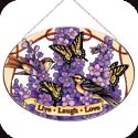 Art Panels-AP730R-Swallowtails & Larkspur//Live- - Swallowtails & Larkspur//Live-