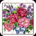 Art Panel-APM121R-Peonies in Vases - Peonies in Vase