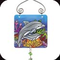 Suncatcher-JSW227R-Dolphins - Dolphins