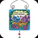 Suncatcher-JSW234R-Nesting Birds//Feather your... - Nesting Birds//Feather your nest with friendships.