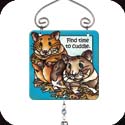 Suncatcher-JSW235R-Hampsters//Find time to cuddle. - Hampsters//Find time to cuddle.