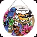 Suncatcher-LC261R-Bird Garden//...we are more th - Bird Garden//...we are more th