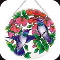 Suncatcher-LC271R-Bleeding Hearts & Hummingbirds - Bleeding Hearts & Hummingbirds