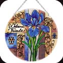 Suncatcher-LC287R-Blue Iris/Welcome Friends - Blue Iris/Welcome Friends