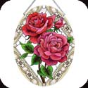 Suncatcher-LO188R-Elegant Red Roses - Elegant Red Roses