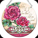 Suncatcher-MC319R-Roses - "How do I love thee?..." - Roses - "How do I love thee?..."