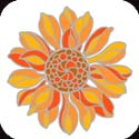 Metal Magnet-MM5003-Sunflower - Sunflower