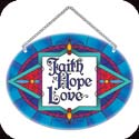 Suncatcher-MO159R-Faith Hope Love  - Faith Hope Love 