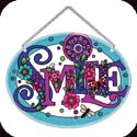 Suncatcher-MO161R-Floral Smile/SMILE - Floral Smile/SMILE