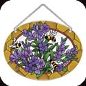 Suncatcher-MO215R-Lavender with Bees - Lavender with Bees