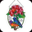 Suncatcher-MO296R-Indigo & Buntings//How blessed - Indigo & Buntings//How blessed