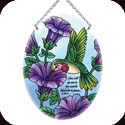 Suncatcher-MO299R-Petunia & Hummingbird//You wil - Petunia & Hummingbird//You wil