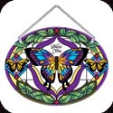 Suncatcher-MO325R-Tiffany Butterfly//Bless you - Tiffany Butterfly//Bless you