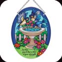 Suncatcher-MO345R-Bird Bath//...for the joy of t - Bird Bath//...for the joy of t