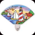 Nightlight-NL146R-Lighthouse/The Lord is my light... - Lighthouse/The Lord is my light and my salvation. Ps. 27:1