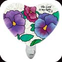 Nightlight-NL320R-Victorian Pansy/The Lord is my light. Ps. 82 - Victorian Pansy/The Lord is my light. Ps. 82