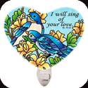 Nightlight-NL323R-Classical bluebirds/I will sing of your love. Ps. 59:16 - Classical bluebirds/I will sing of your love. Ps. 59:16