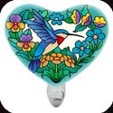 Nightlight-NL331R-Hummingbird/Floral - Hummingbird/Floral