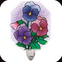 Nightlight-NL430R-Pansies - Pansies