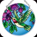 Suncatcher-SC177R-Fuchsia/Hummingbird - Fuchsia/Hummingbird