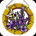 Suncatcher-SC207R-Lavneder & Bee - Lavender & Bee