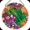 Suncatcher-SC267R-Garden Frog - Garden Frog