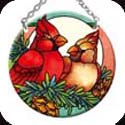 Suncatcher-SC298R-Cardinal Couple - Cardinal Couple