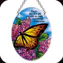 Suncatcher-SO096R-Butterfly Bush/Each day is a gift... - Butterfly Bush/Each day is a gift with so many new things to discover.