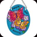 Suncatcher-SO123R-Butterflies/Sisters Are Special - Butterflies/Sisters Are Special