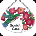 Suncatcher-SO432R-Hummingbird/Floral/Grandma's Kitchen - Hummingbird/Floral/Grandma's Kitchen