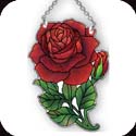 Suncatcher-SSB1015R-Red Rose - Red Rose