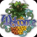 Suncatcher-SSD1011R-Pineapple/Welcome - Pineapple/Welcome