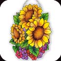 Suncatcher-SSD1012R-Sunflowers - Sunflowers