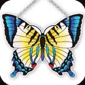 Suncatcher-SSD1020R-Yellow/Blue Butterfly - Yellow/Blue Butterfly