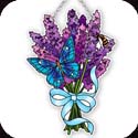 Suncatcher-SSD1040R-Butterfly & Lavender - Butterfly & Lavender