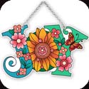 Suncatcher-SSD1044R-Joy in Flowers - Joy in Flowers