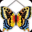 Suncatcher-SSE1019R-Yellow/Black Butterfly - Yellow/Black Butterfly