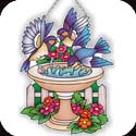 Suncatcher-SSE1029R-Bird Bath - Bird Bath