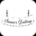 Suncatcher-SSN1045-Season's Greetings - Season's Greetings