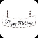 Suncatcher-SSN1050-Happy Holidays - Happy Holidays