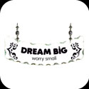 Suncatcher-SSN1057-DREAM BIG worry small - DREAM BIG worry small