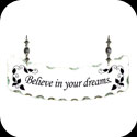 Suncatcher-SSN1060-Believe in your dreams. - Believe in your dreams.