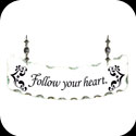 Suncatcher-SSN1062-Follow your heart. - Follow your heart.