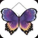 Suncatcher-SSP1004R-Purple/Orange Butterfly - Purple/Orange Butterfly